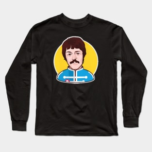 Mccartney//80s aesthetic for fans Long Sleeve T-Shirt